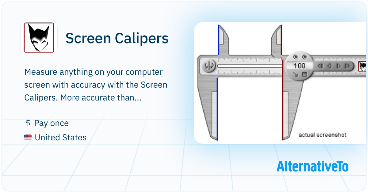 Screen Calipers: Application that measure anything on your screen ...