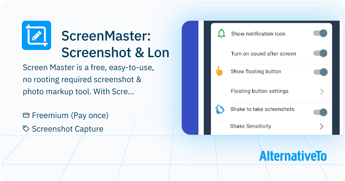 Screenmaster ScreenMaster: Screenshot & Lon: Screen Master is a free, easy-to-use ...