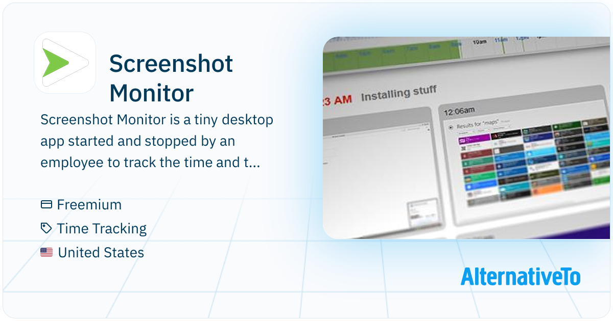 Screenshot Monitor: Tiny desktop app started | AlternativeTo