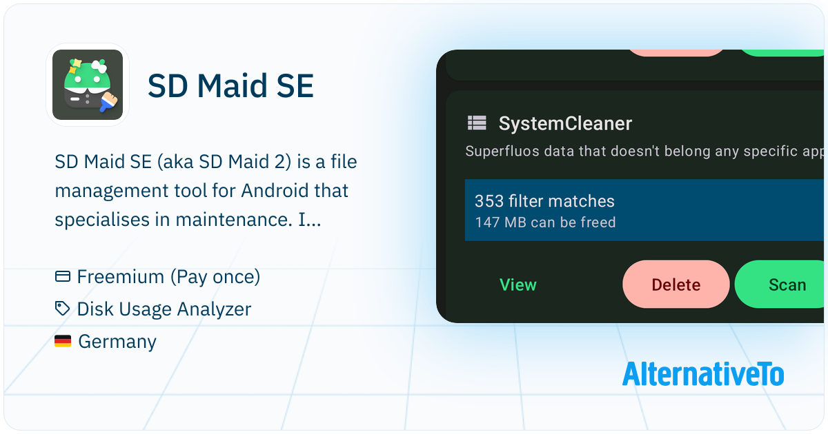 SD Maid SE: SD Maid 2/SE is Android's most thorough cleaning tool