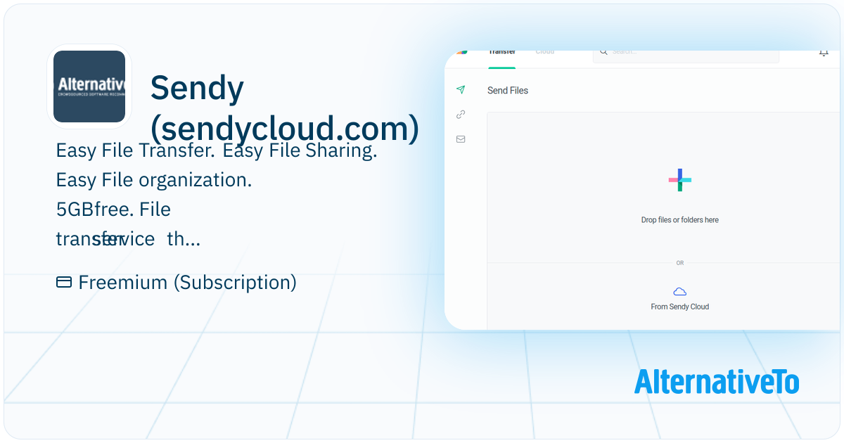 Sendy Box Sendy (sendycloud.com): Easy File Transfer. Easy File Sharing. Easy ...