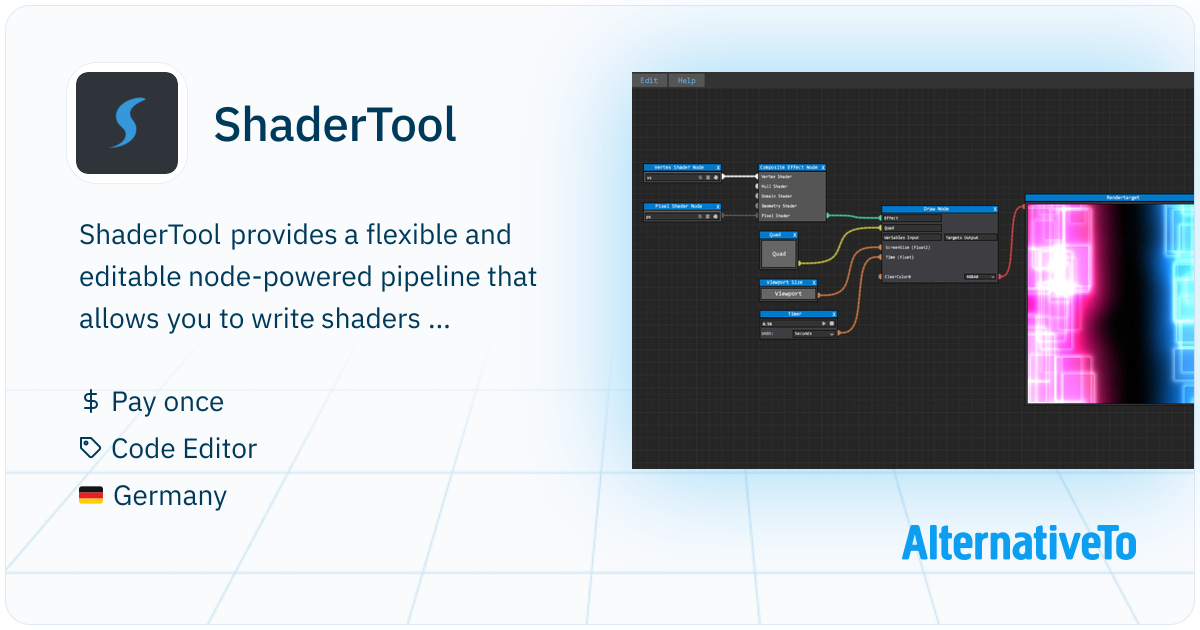 ShaderTool: Modern shader IDE for programmers and FX artists ...