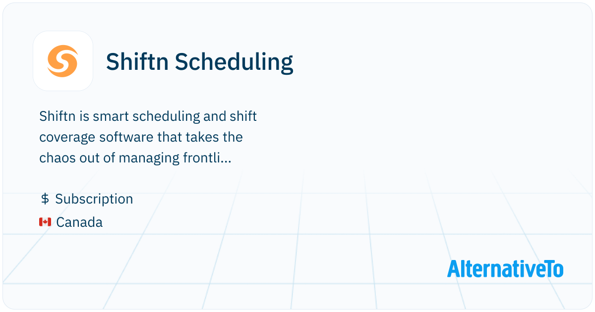 Shiftn Scheduling: Shiftn automates employee scheduling and shift ...