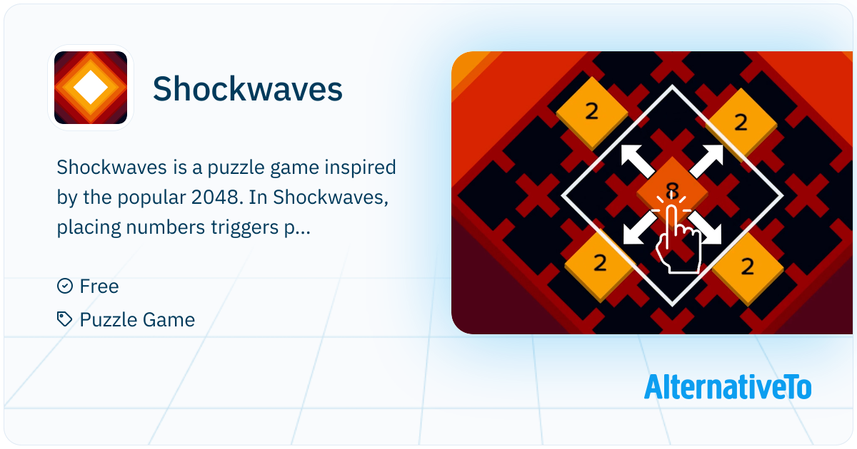 Shockwaves: : a puzzle game like 2048. Place numbers to trigger ...