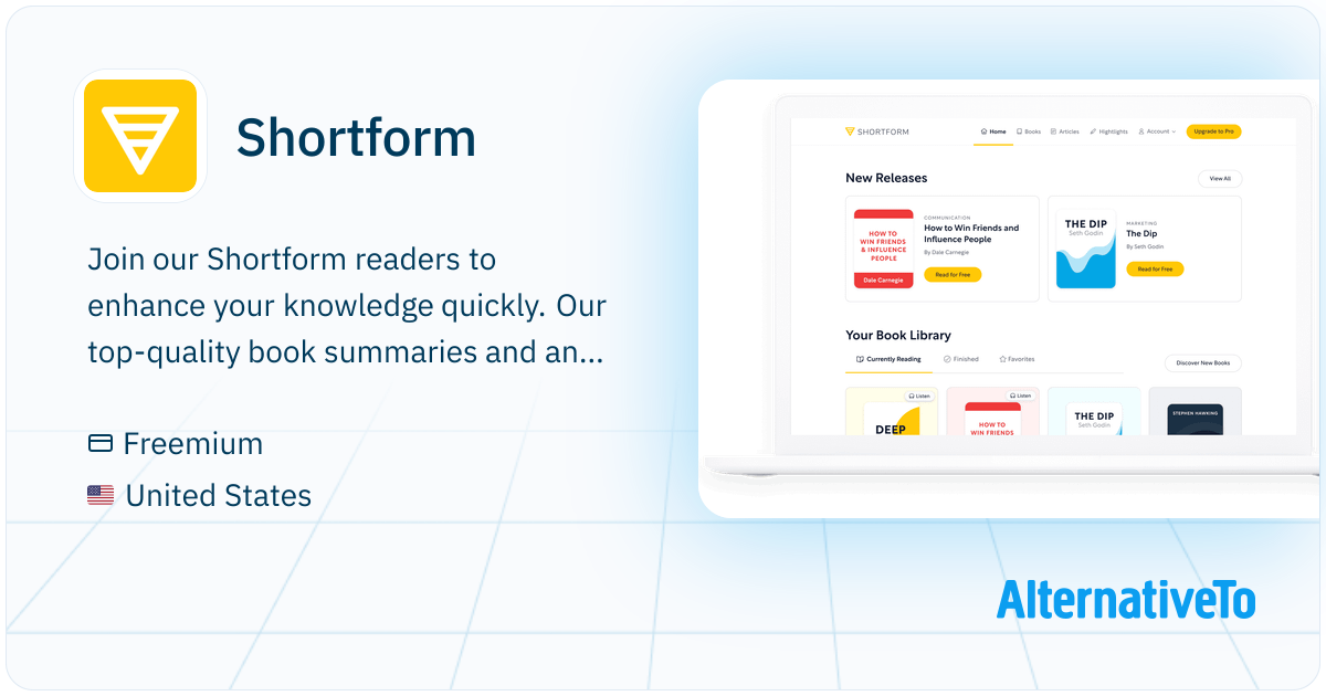 Shortform: Comprehensive reading platform offering detailed book ...