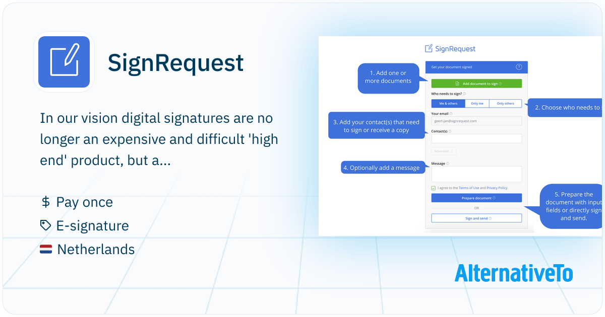 SignRequest: The affordable, secure and easy to use electronic ...