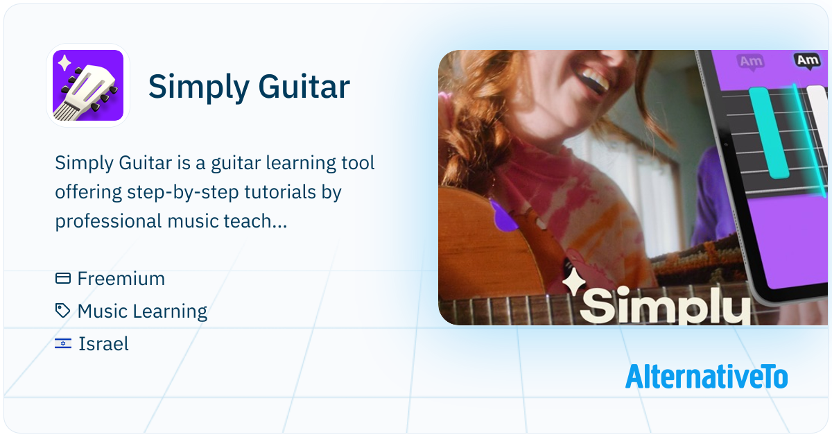 Simply Guitar: Step-by-step tutorials, real-time feedback, video ...