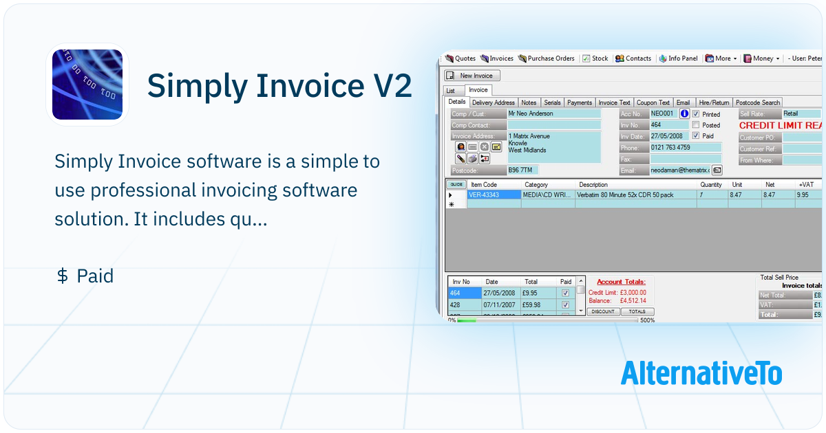 Simply Invoice Sign In Simply Invoice V2: Simply Invoice software allows you to create Quotes ...