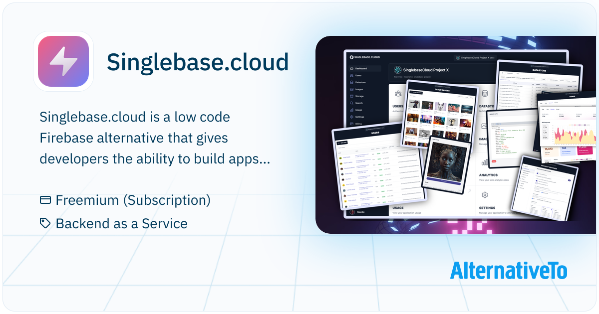 Singlebase.cloud: Singlebase is the ultimate Firebase alternative ...