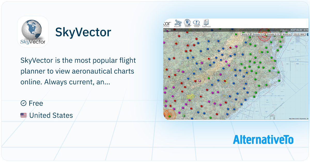 SkyVector: The most popular flight planner to | AlternativeTo