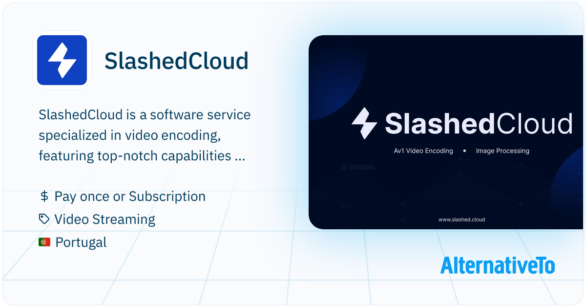 SlashedCloud: Cloud-based video transcoding service that lets you ...