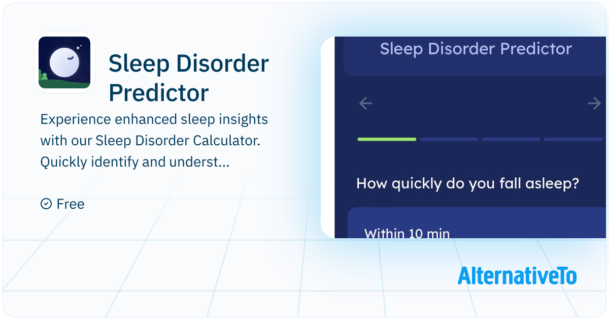 Sleep Disorder Predictor: Discover sleep issues fast with our Sleep ...