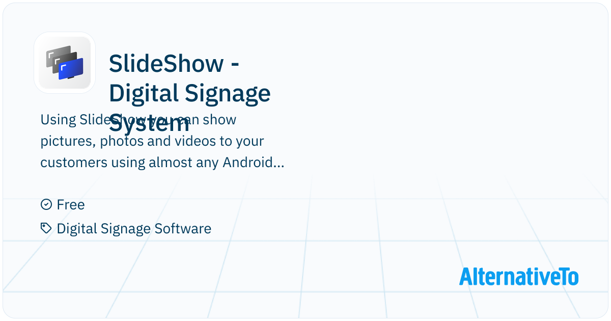 SlideShow - Digital Signage System: Using SlideShow you can show ...