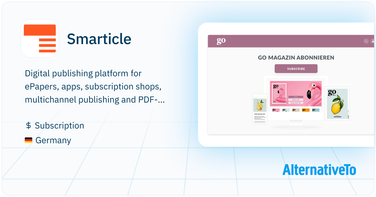 Smarticles Technology Smarticle: All-in-one digital publishing platform for publishers ...