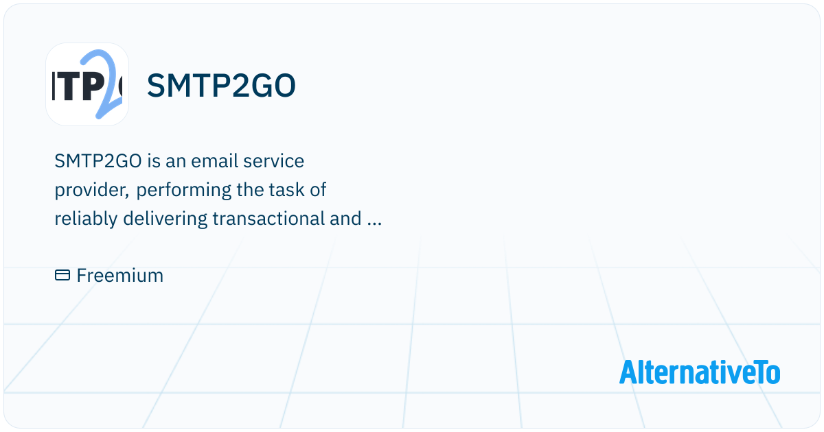 Smtp2go Icon SMTP2GO: Outgoing email service provider, for delivering transactional ...