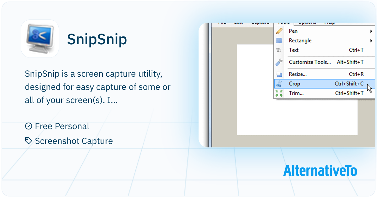 Python Snip Download SnipSnip: Screen capture utility, designed | AlternativeTo