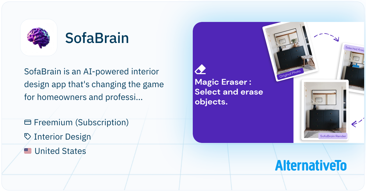 SofaBrain: The best AI interior design app that allows users to quickly ...