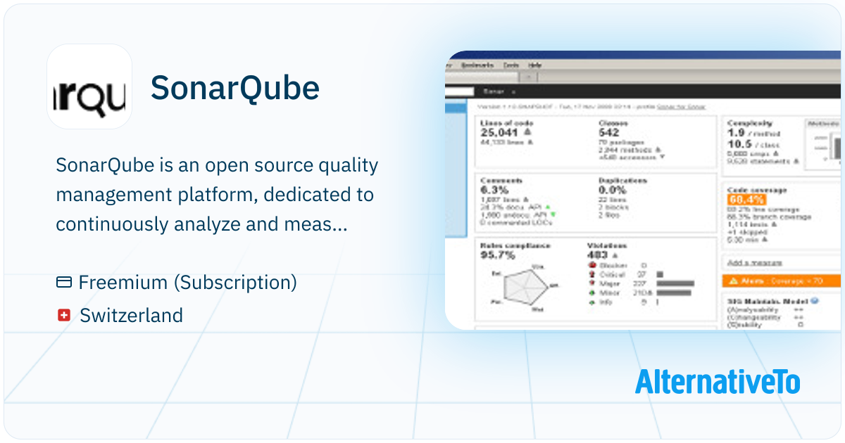 SonarQube: Continuous code quality monitoring and visualization ...