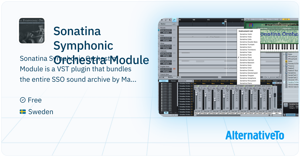 Sonatina Symphonic Orchestra Module: A complete orchestra bundled in a ...