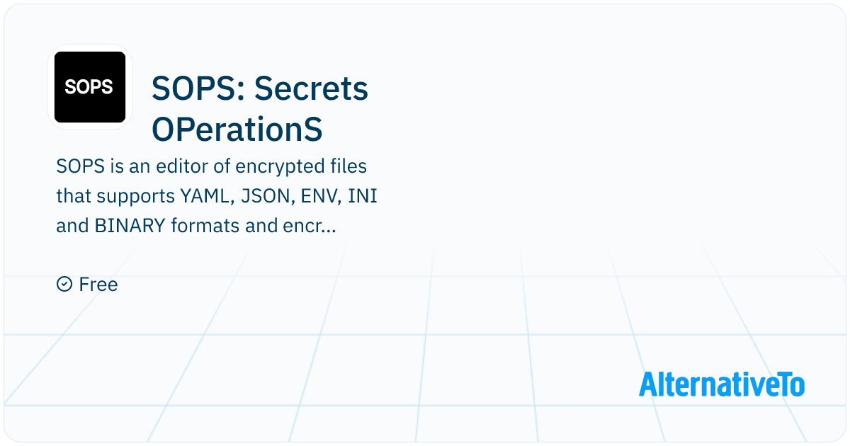SOPS: Secrets OPerationS: Simple and flexible tool for managing secrets ...
