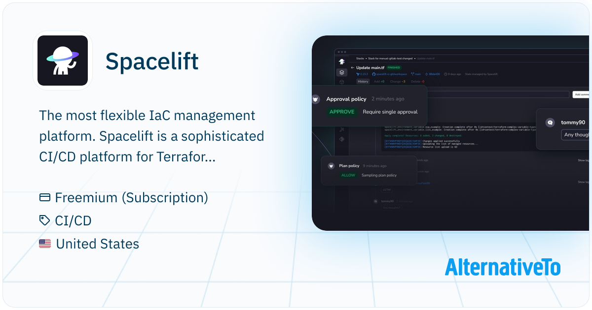 Spacelift: Sophisticated CI/CD platform for Terraform, CloudFormation ...