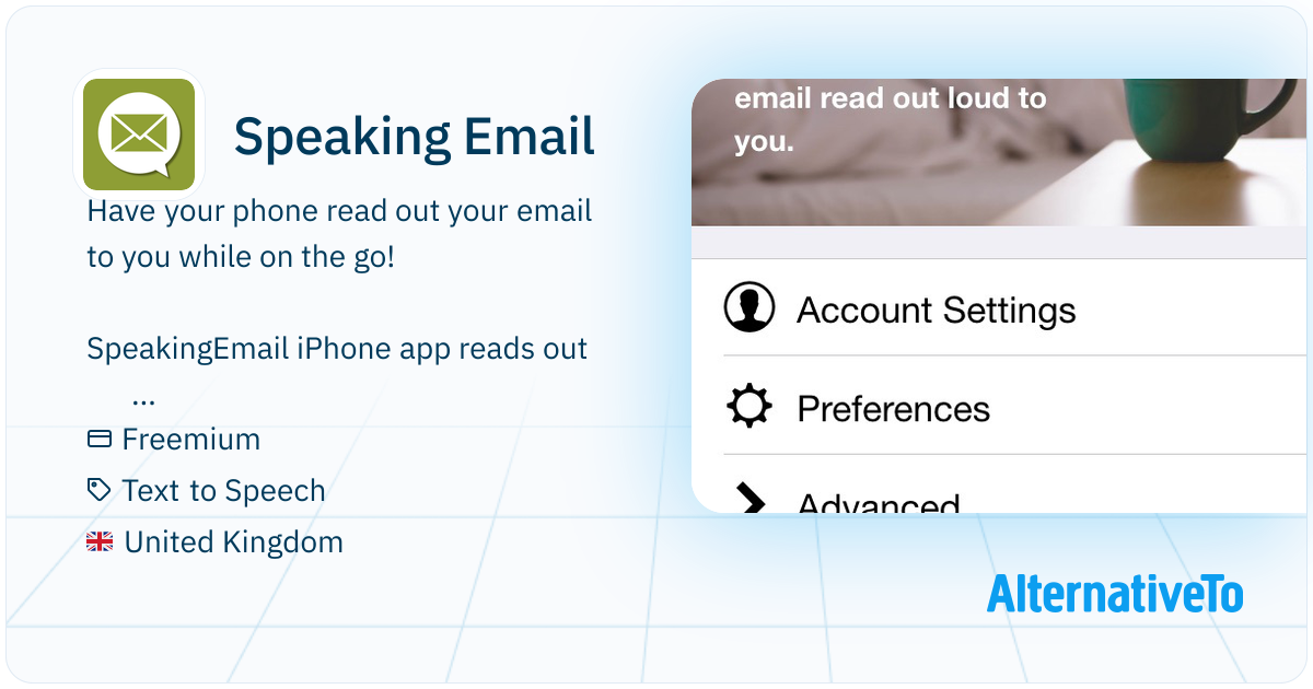 Speaking Email Speaking Email: IPhone app speaks your emails out loud, making it ...