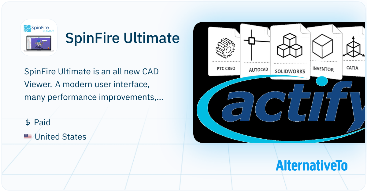 Spinfire Design SpinFire Ultimate: Revolutionary CAD Viewer with multi-CAD support for ...