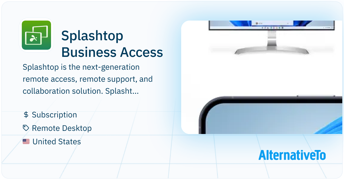 Splashtop Business Access: Secure, high-performance remote desktop with ...