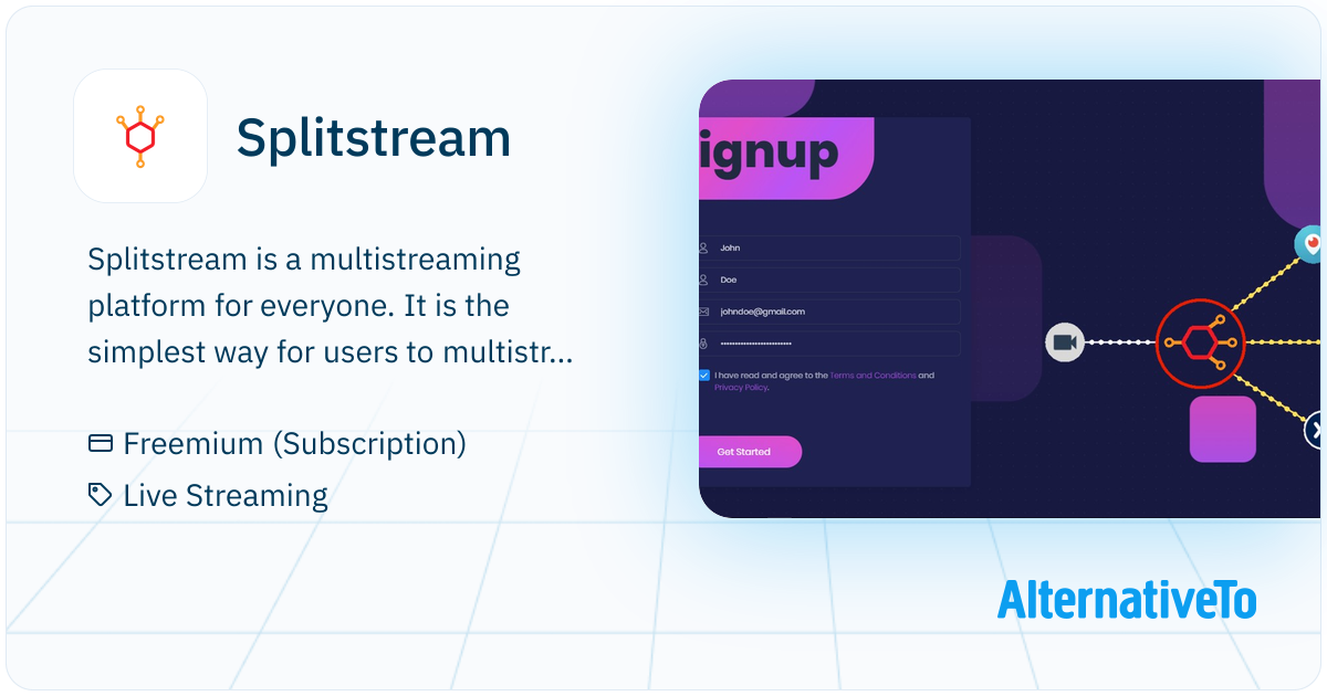 Split Stream Means Splitstream: The simplest way to multistream on over 40+ platforms ...