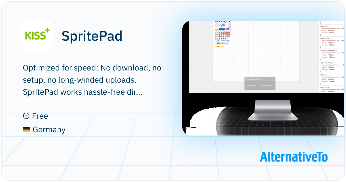SpritePad: Optimized for speed: No download, no setup, no | AlternativeTo