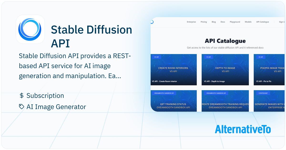 Stable Diffusion API: API service for AI imagery based on Stable ...