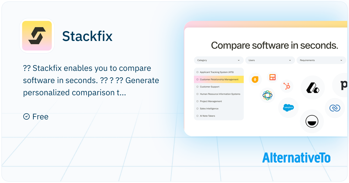 Stackfix: The only way to instantly compare software prices and ...
