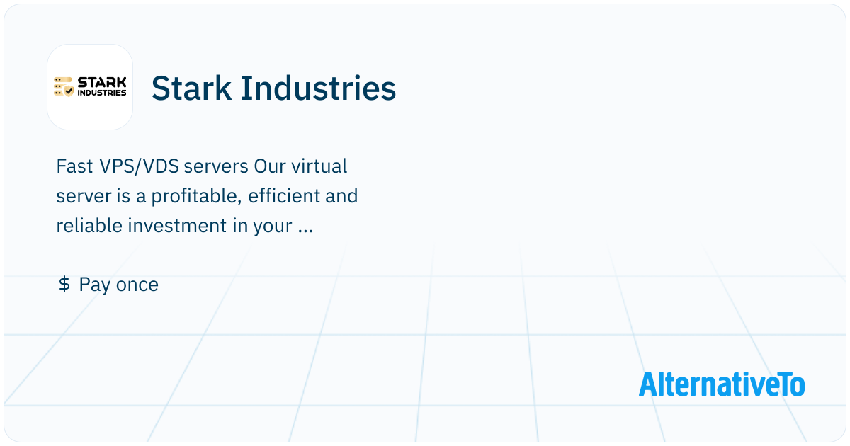 Stark Industries: VPS/VDS in 8 best world countries | AlternativeTo