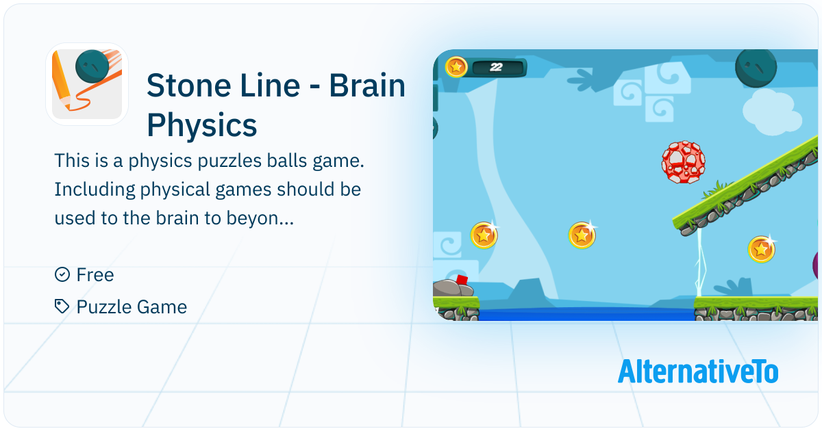Stone Line - Brain Physics: This is a physics puzzles balls game ...