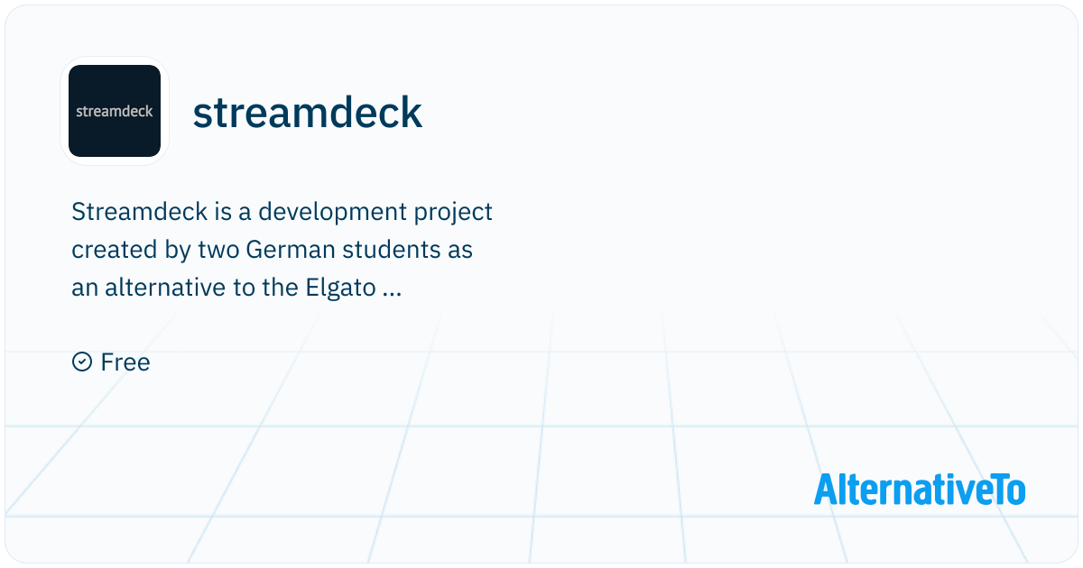 streamdeck: Open-source mobile app and Python server for OBS remote ...