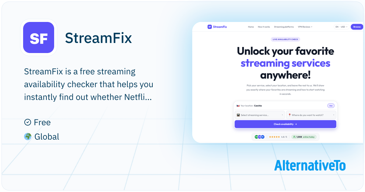StreamFix: Find out instantly which streaming services work in your ...