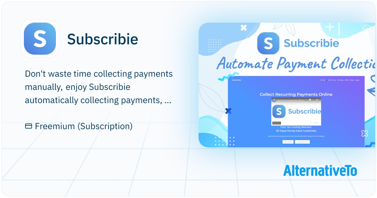 Collecttech Subscription Subscribie: Collect recurring payments online - subscription payments ...