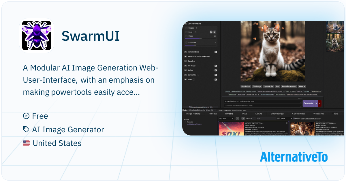 SwarmUI: (formerly StableSwarmUI), A Modular Stable Diffusion Web-User ...
