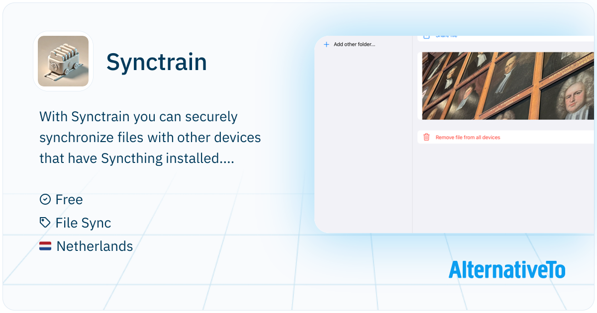 Synctrain: Securely synchronize files on-demand using Syncthing on iOS ...