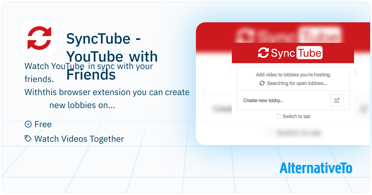 SyncTube - YouTube with Friends: Watch YouTube in sync with your ...