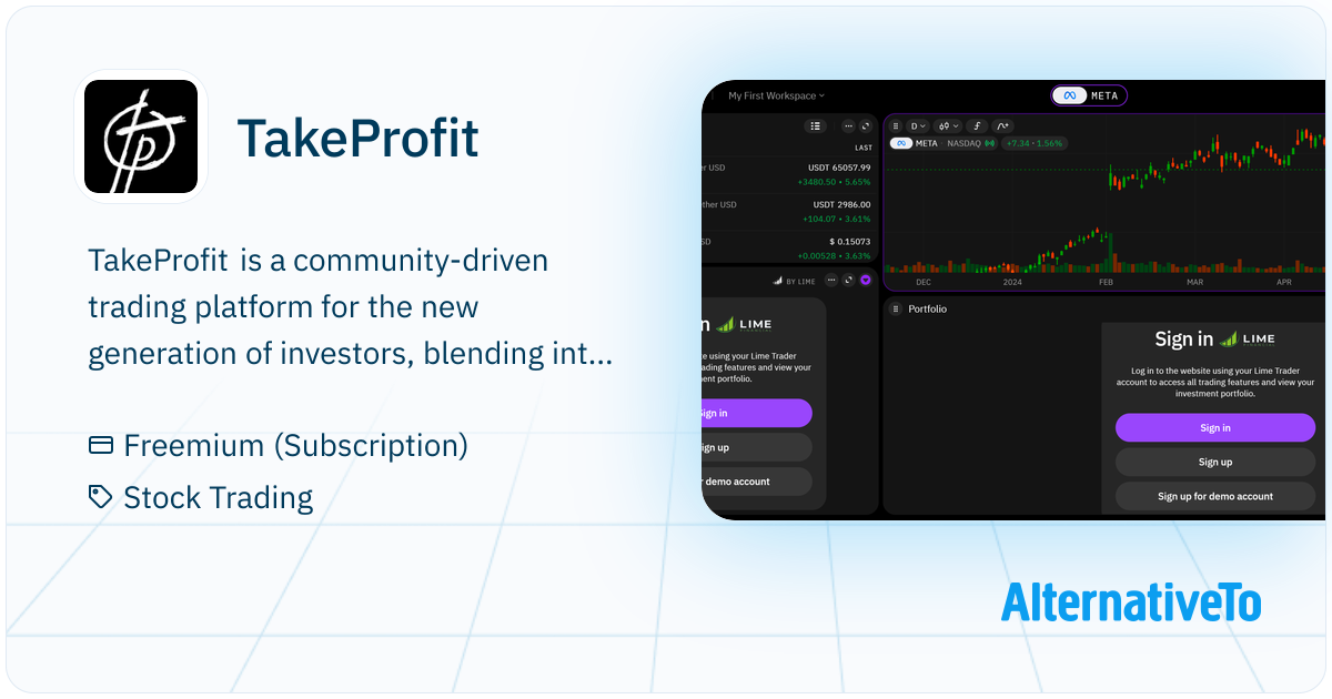 TakeProfit: Community-driven trading platform for the new generation of ...
