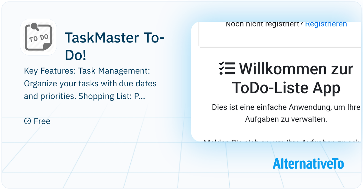TaskMaster To-Do!: This is a comprehensive application designed to ...