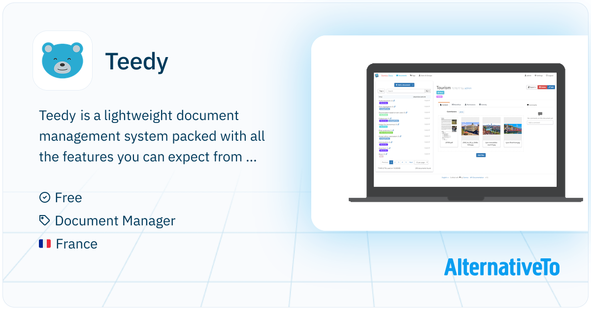 Teedy: Lightweight document management system packed with all the ...
