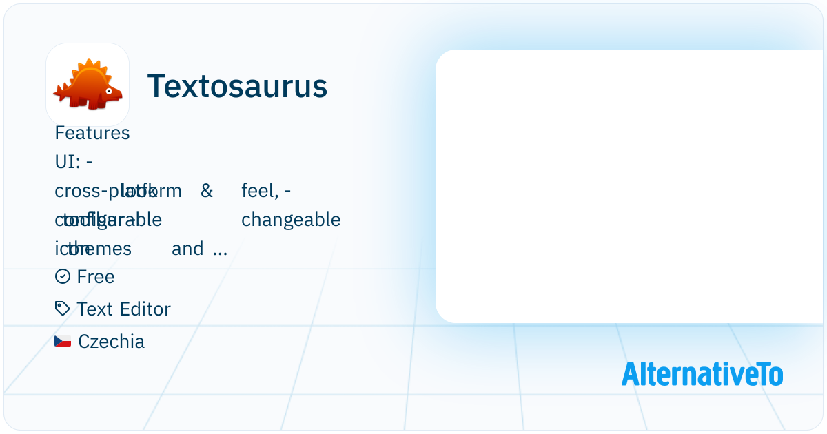 Textosaurus: Simple cross-platform text editor based on Qt and ...