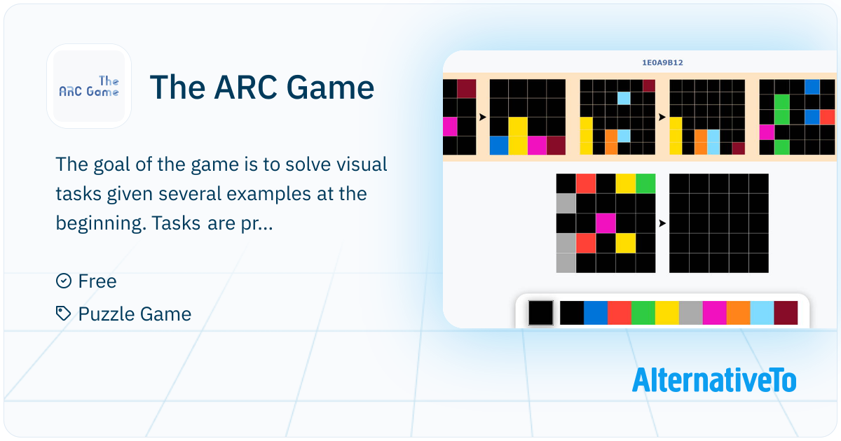 The ARC Game: The Abstraction and Reasoning Corpus made into a web game ...