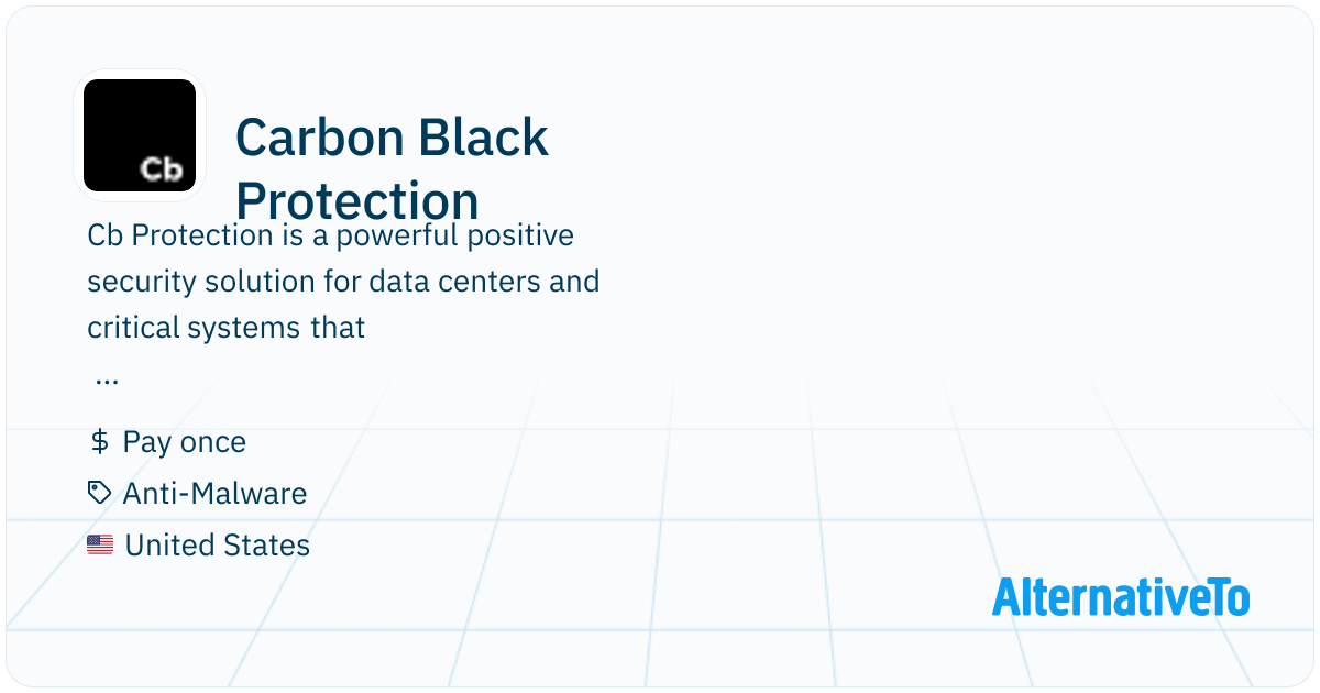 Carbon Black Protection: Lock down servers, critical systems and fixed ...