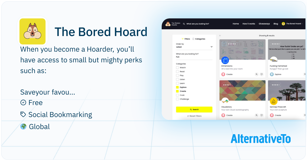The Bored Hoard: Sieve the web for cool websites you probably never ...