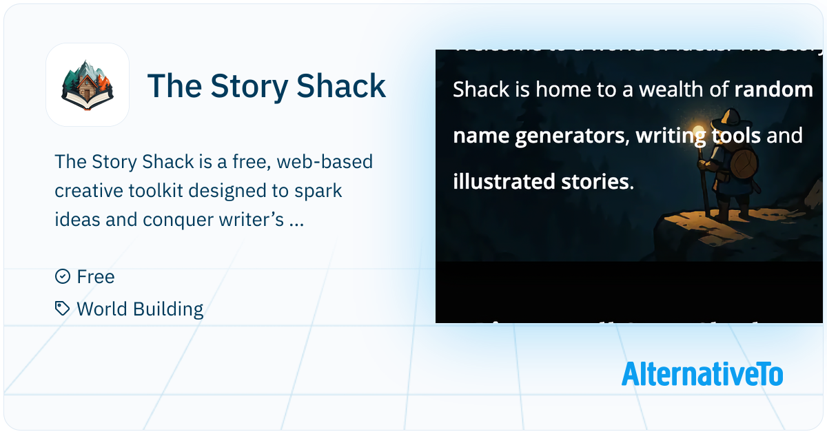 The Story Shack 1000+ random idea generators, map makers and