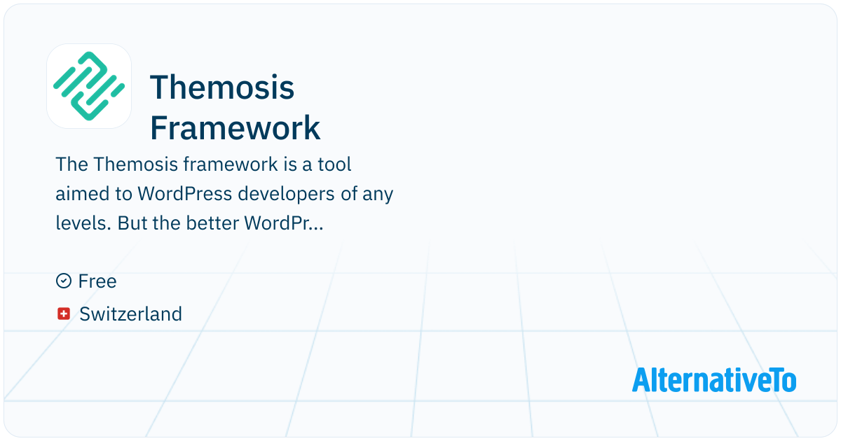 Themosis Framework: A framework for WordPress developers | AlternativeTo