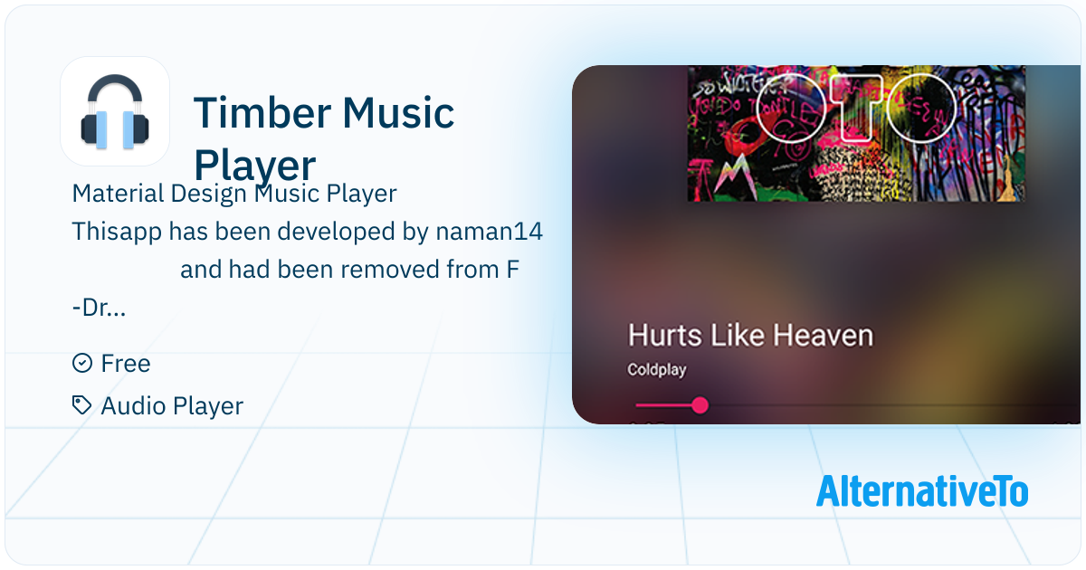 Timber Musik Timber Music Player: Material Design Music Player | AlternativeTo